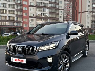 2017 Kia Sorento 6-speed III Prime Рестайлинг, серый, 2550000 рублей, вид 1