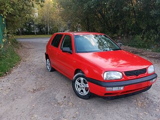 1994 Volkswagen Golf III, красный, 210000 рублей, вид 3