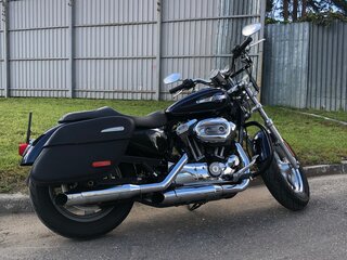 2014 Harley-Davidson Sportster 1200, синий, 860000 рублей, вид 3