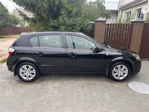 2007 Opel Astra H, чёрный - вид 5