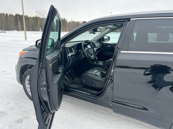 2013 Toyota Highlander III (XU50), чёрный, 3250000 рублей - вид 10
