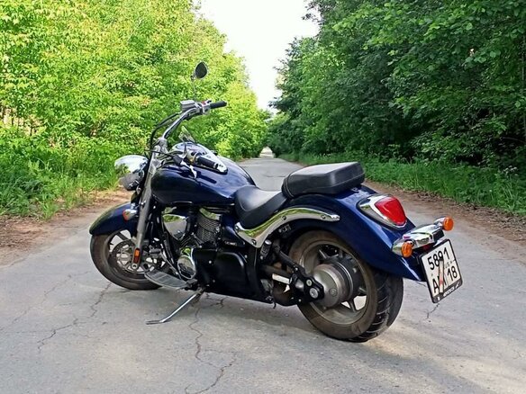 2013 Suzuki Boulevard C90, синий, 690000 рублей - вид 5