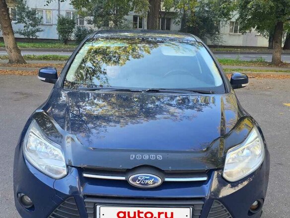 2014 Ford Focus III, синий, 740000 рублей - вид 4
