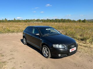 2007 Audi A3 II (8P) Рестайлинг 1, серый, 670000 рублей, вид 3