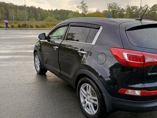 2012 Kia Sportage III, чёрный, 1350000 рублей, вид 3