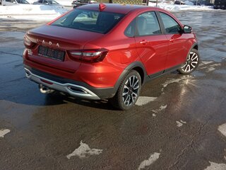 2023 Lada (ВАЗ) Vesta Cross I Рестайлинг (NG), красный, 1600000 рублей, вид 3
