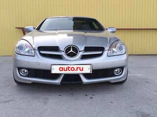 2008 Mercedes-Benz SLK-Класс 200 II (R171) Рестайлинг, серебристый, 1950000 рублей, вид 2