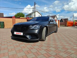 2017 Mercedes-Benz S-Класс AMG 63 AMG Long III (W222, C217) Рестайлинг, чёрный, 7900000 рублей, вид 1