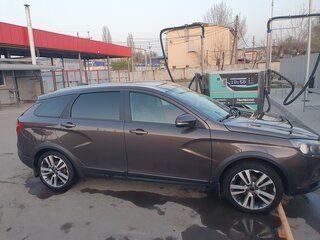2018 Lada (ВАЗ) Vesta SW Cross I, коричневый, 1370000 рублей, вид 3