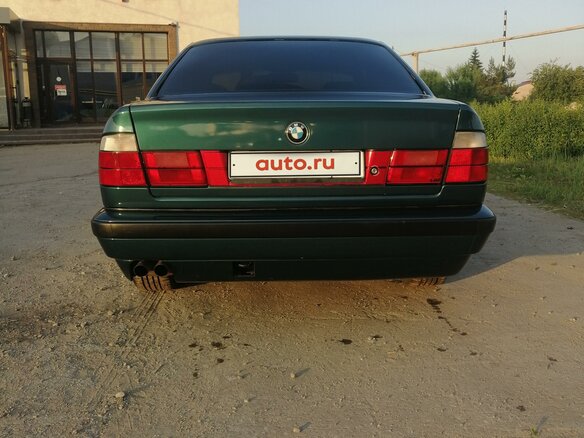 1991 BMW 5 серии 535i III (E34), зелёный - вид 8