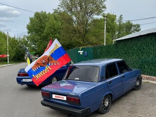 2007 Lada (ВАЗ) 2107, синий, 200000 рублей, вид 2