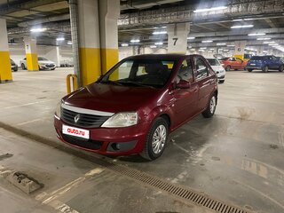 2011 Renault Logan I Рестайлинг, красный, 185000 рублей, вид 1