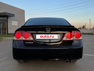 2008 Honda Civic VIII, чёрный, 680000 рублей, вид 4