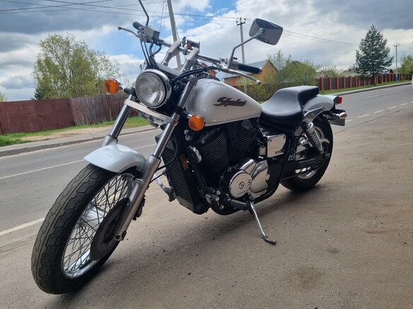 2003 Honda Shadow 750, белый, 600000 рублей - вид 3