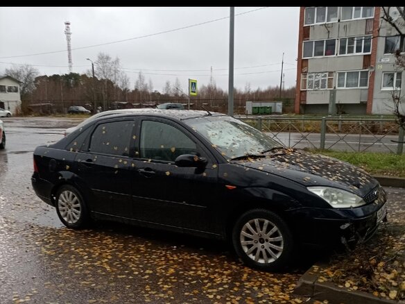 2003 Ford Focus I Рестайлинг, синий, 190000 рублей - вид 9