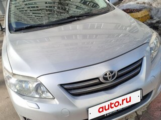 2008 Toyota Corolla AMT X (E140, E150), серебристый, 820000 рублей, вид 1