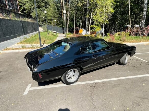 1970 Chevrolet Chevelle II, чёрный - вид 3