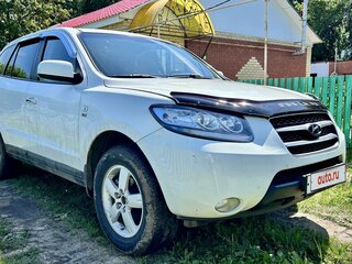 2008 Hyundai Santa Fe II, белый, 900000 рублей, вид 3