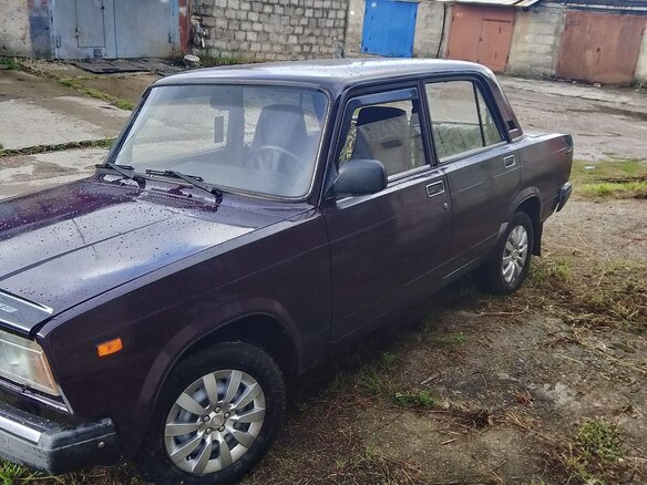 2004 Lada (ВАЗ) 2107, фиолетовый, 170000 рублей - вид 2