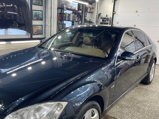 2006 Mercedes-Benz S-Класс 600 Long V (W221), синий, 1890000 рублей, вид 4