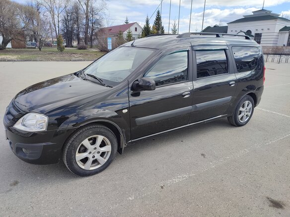 2020 Lada (ВАЗ) Largus I, чёрный, 1380000 рублей - вид 12