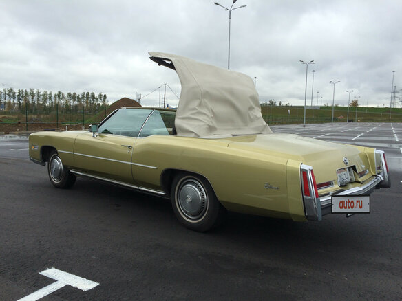 1975 Cadillac Eldorado IX, золотистый - вид 10