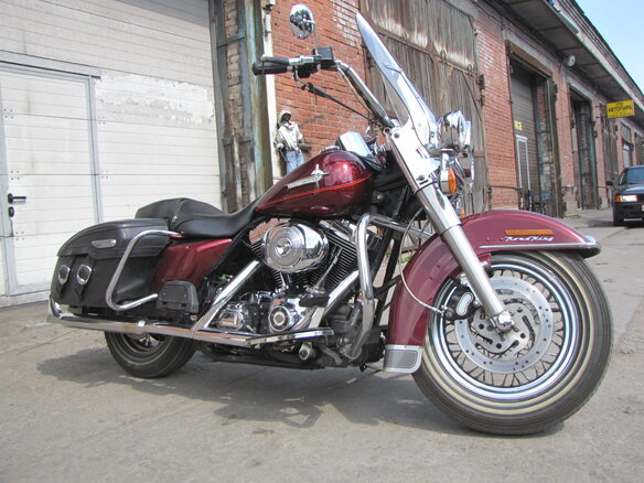 1999 Harley-Davidson Road King, красный - вид 3