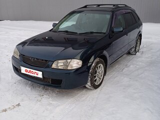 1999 Mazda Familia S-Familia S-Wagon VIII (BJ), синий, 355000 рублей, вид 1