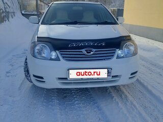 2002 Toyota Corolla IX (E120, E130), белый, 500000 рублей, вид 1