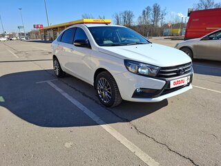 2021 Lada (ВАЗ) Vesta I, белый, 1150000 рублей, вид 3