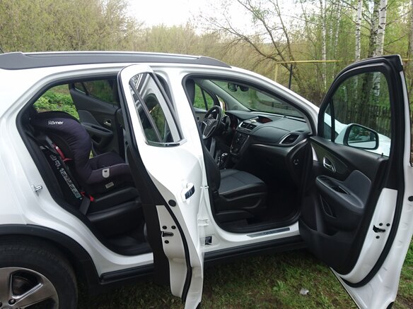 2012 Opel Mokka I, белый - вид 4