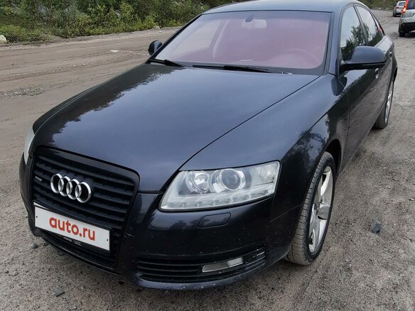2009 Audi A6 III (C6) Рестайлинг, серый, 1450000 рублей - вид 1