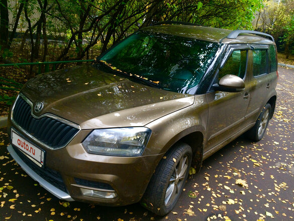 2014 Skoda Yeti I Рестайлинг, коричневый