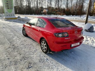 2008 Mazda 3 I (BK) Рестайлинг, красный, 480000 рублей, вид 4