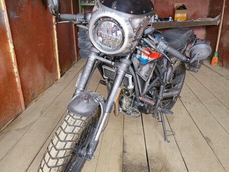 2023 Fuego Scrambler 250, чёрный, 220000 рублей, вид 5