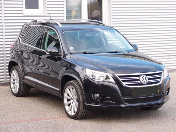 2011 Volkswagen Tiguan I, чёрный