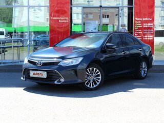 2016 Toyota Camry VII (XV50) Рестайлинг, чёрный, 2300000 рублей, вид 1