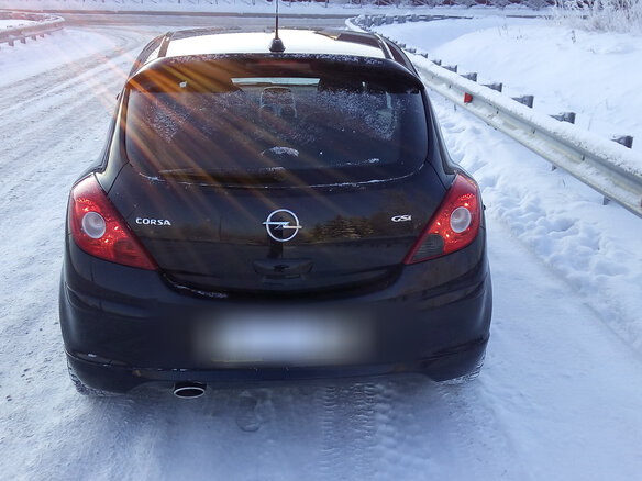 2008 Opel Corsa GSi D, чёрный - вид 2