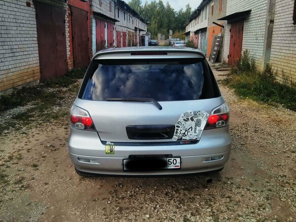 2003 Mitsubishi Airtrek I, серебристый - вид 13