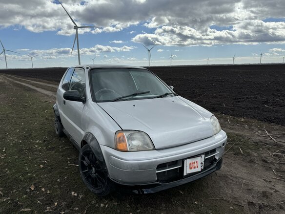 1998 Honda Logo, серый, 100000 рублей - вид 1