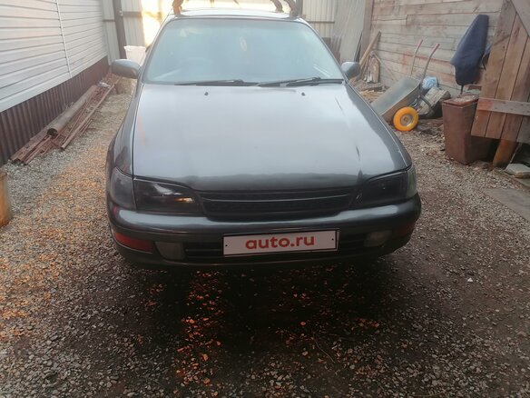 1992 Toyota Corona SF IX (T190), зелёный, 430000 рублей - вид 8