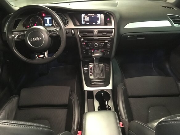 2014 Audi A4 IV (B8) Рестайлинг, белый - вид 6