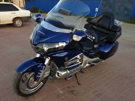 2014 Honda GL 1800 Gold Wing, синий, 1600000 рублей, вид 3