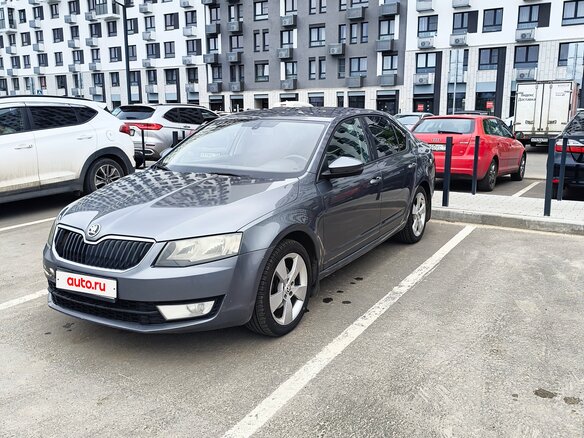 2013 Skoda Octavia III (A7), серый, 700000 рублей