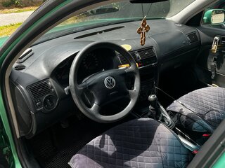 1999 Volkswagen Golf IV, зелёный, 300000 рублей, вид 5