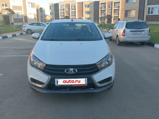 2019 Lada (ВАЗ) Vesta I, белый, 800000 рублей, вид 1