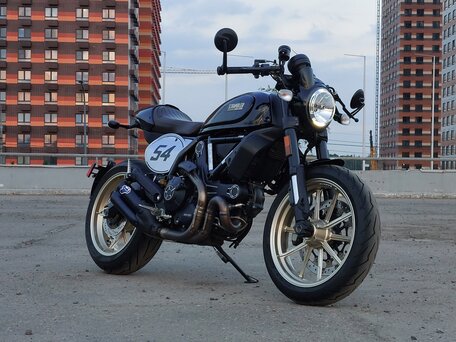 2017 Ducati Scrambler 800, чёрный, 750000 рублей, вид 1