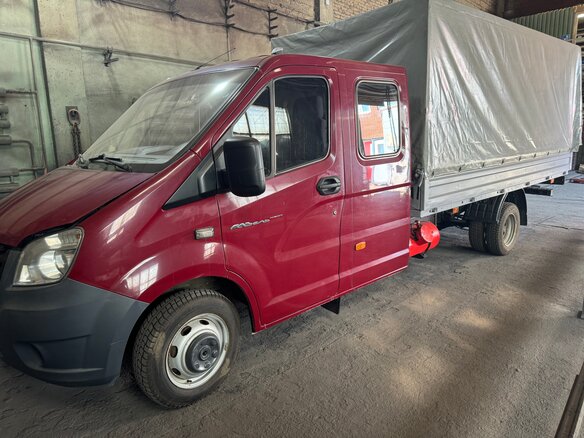 2017 ГАЗ ГАЗель Next, красный, 1850000 рублей