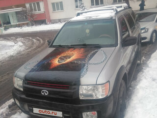 2001 Infiniti QX4 I, серебристый, 600000 рублей, вид 2