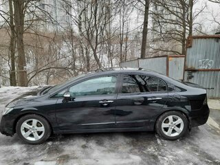 2008 Honda Civic VIII, чёрный, 1000000 рублей, вид 2